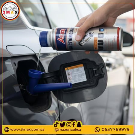 منظف نظام الحقن للسيارات مع البينزين . يساعد على احتراق الوقود بشكل افضل ويزيل الترسبات . مساعد قوي لدوام عمل المحركات بأداء أفضل . مناسب لكل انواع السيارات