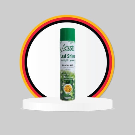 ملمع النباتات الطبيعية و الصناعية الداخلية 650 ميلي . آمن للاستخدام على جميع نباتات الطبيعية الداخلية
