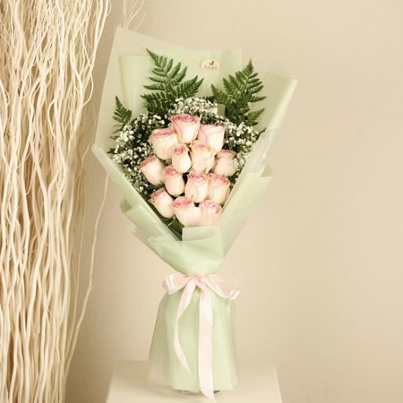 باقة ورد طبيعي