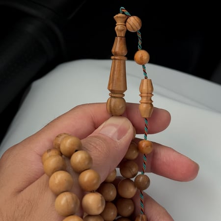 سبحة خشب الزيتون