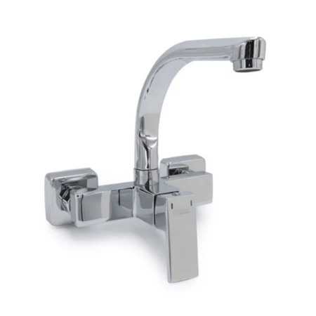 خلاط مطبخ جداري كروم ستار كوت مان | Kottmann Star Chrome Wall-Mounted Kitchen Mixer