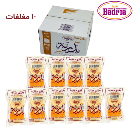 رقائق مطازيز مجمدة : ابيض عادي - كارتون ( ١٠ مغلف * ٣٠٠ جرام - مجمد )