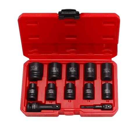 عدة حبات من 12 قطعة سداسي مقاس 1/2