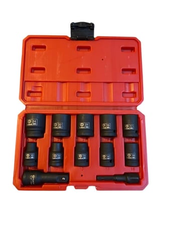 عدة حبات من 12 قطعة سداسي مقاس 1/2