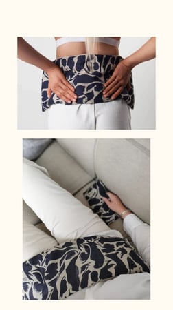 كمادة مستطيلة