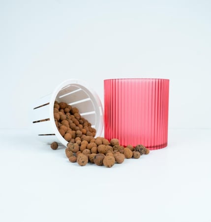 وعاء زراعة مائية كريستالي