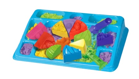 لعبة رمل سحري آمن للأطفال لتنمية مهارات التعلم