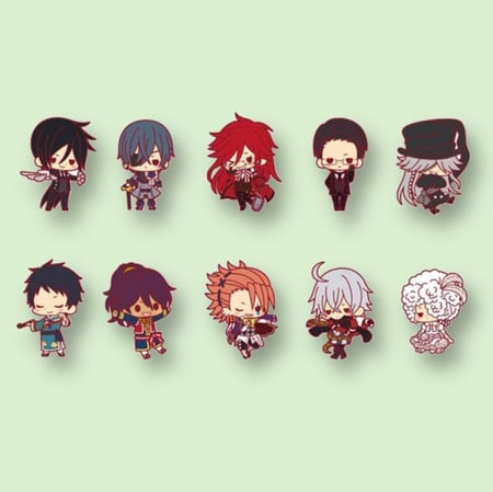 تعليقة انمي الخادم الأسود العشوائية