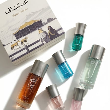 عطر مجموعة بخور عيد عساف - 340 مل