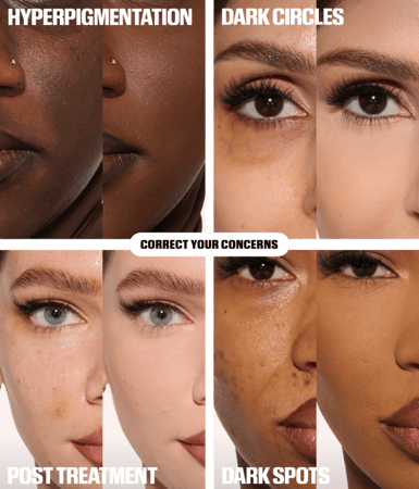 مصحح لون البشرة وتفتيح اسفل العين فو فيلتر من هدى بيوتي - عدة درجات