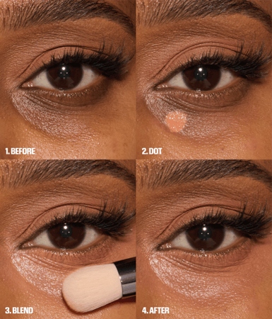 مصحح لون البشرة وتفتيح اسفل العين فو فيلتر من هدى بيوتي - عدة درجات