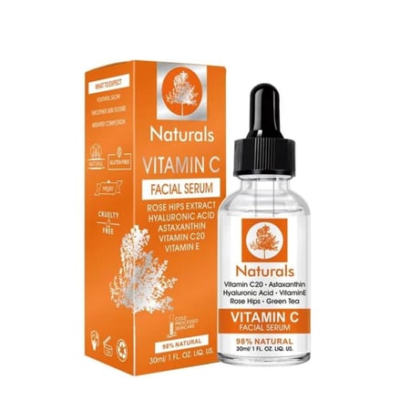 NATURALS -سيروم ناتشيورال البرتقالي فيتامين سي للوجه 30مل