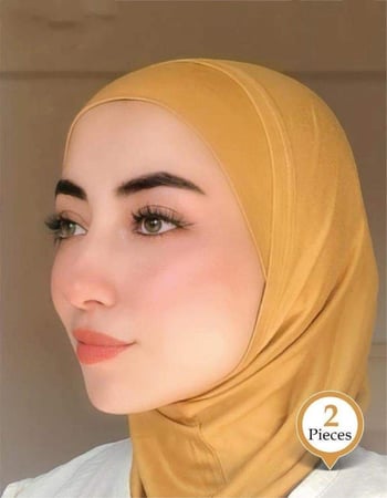 حجاب سوري قطعتين - متعدد الالوان