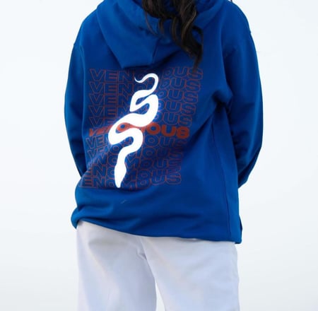 ‏Reflective venomous Hoodie