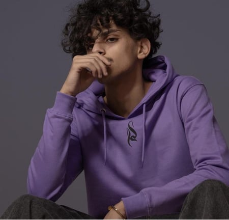 Purple Hoodie |Lama Boutique