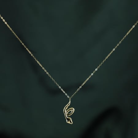 عقد سلسال شكل الافعى