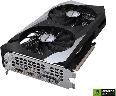 كرت شاشة  للألعاب جيجابايت انفيديا  جيفورس   RTX 3050 TWIN X2, الذاكرة 8GB GDDR6