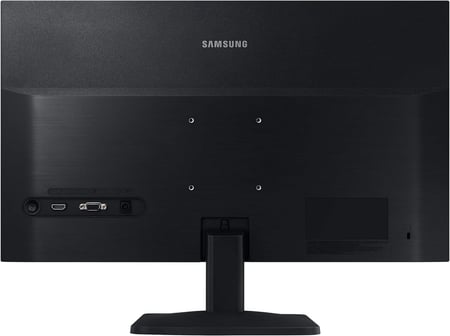 شاشة LED من سامسونج بمقاس 24 بوصة - سلسلة S33A - دقة 1920×1080 FHD (1080p) عند تردد 60Hz بتقنية VA - 250 شمعة/ متر مربع - 3000:1-5 ميلي ثانية - HDMI، VGA - لون اسود - S24A336NHU