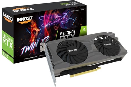 كرت شاشة  للألعاب جيجابايت انفيديا  جيفورس   RTX 3050 TWIN X2, الذاكرة 8GB GDDR6
