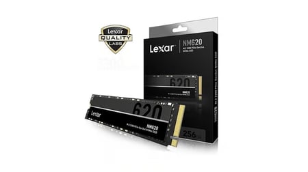 هاردسك داخلي  NVMe SSD بسعة 256G من Lexar LNM620