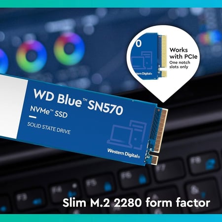 هاردسك داخلي NVMe SSD بسعة 1TB من WD Blue