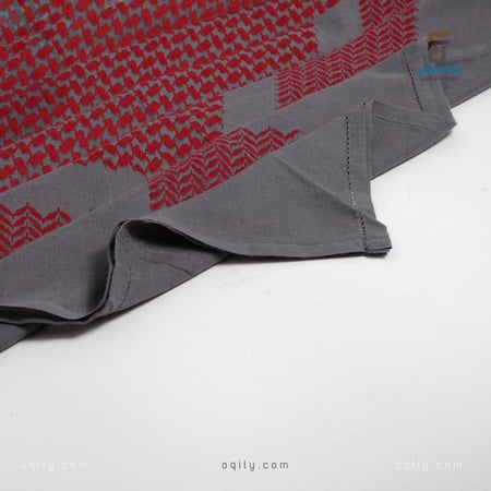 شماغ نسيج ملون-Grey