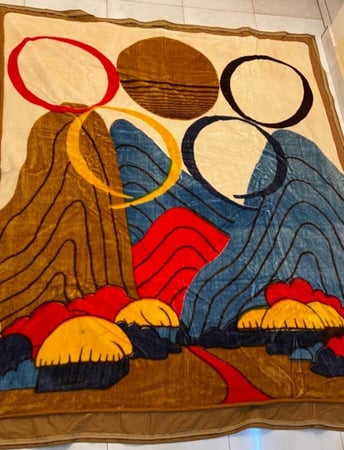 فراش نوم تنزاني بطانية كوري