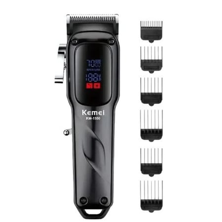 Kemei Max Power Shaver – ماكينة الحلاقة الاحترافية ⚡