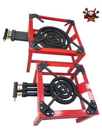 موقد شعله احمر 4 مفاتيح