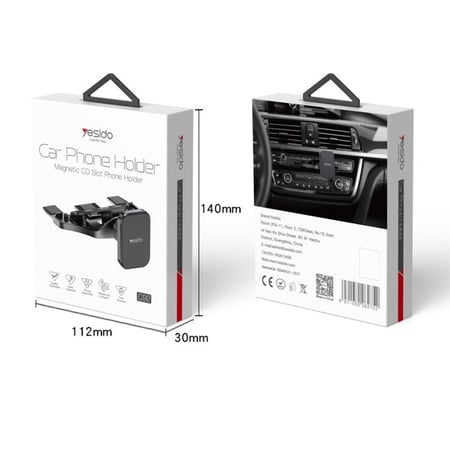 حامل جوال مغناطيسي بفتحة CD من    c92 -yesido