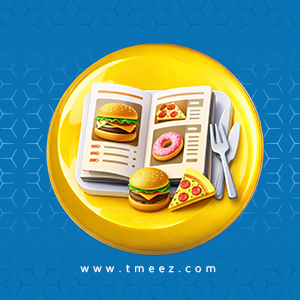 تصميم (منيو) قائمة طعام الكتروني