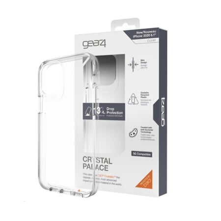 جراب جير فور  gear4 شفاف من ايفون 12 برو ماكس حتي 16 برو ماكس