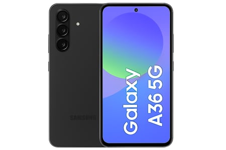 جوال سامسونج Galaxy A36 - قيقا 128 رام 8+8=16 - اللون اسود