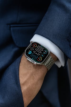 ساعة اللترا HOWEAR W11 ULTRA اسود - فضي