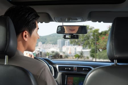 داش كام 70MAi ثلاث كاميرا امامي - داخلي - خلفي