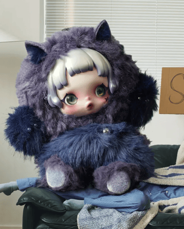 SKULLPANDA You Found Me! Series Plush Doll