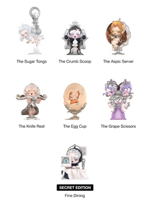 SKULLPANDA The Feast Begins Series Figures