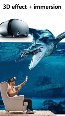نظارة الواقع الافتراضي VRGpro X7