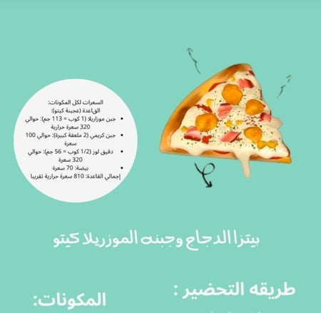 ملف وصفات عشاء كيتو