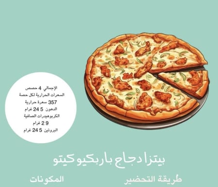 ملف وصفات عشاء كيتو