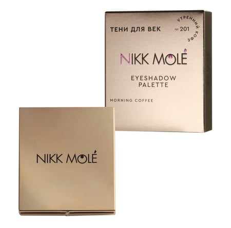 Eyeshadow palette Nikk Mole MORNING COFFEE #201