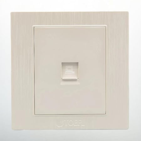 فيش منفذ هاتف تلفون مفرد لون لولي فاخر توفل