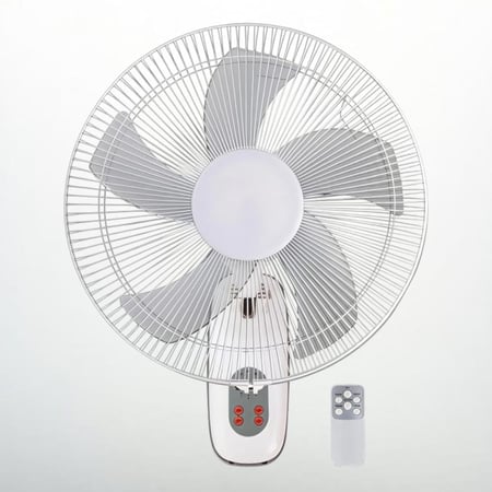 مروحة جدار 16 بوصه فوجي FOUJ ابيض ريموت