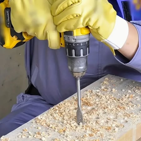 ريشة  خشب 6 قطع 10 - 25 ملي