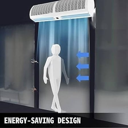 ستارة هوائية مقاس 150 سم مع ريموت وحساس من سان فوكس SUNVOX
