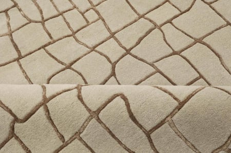 سجاد مون يدوي -بيج