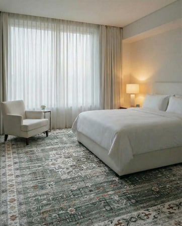 3.00X4.00 اخضر DESIGN فيلورا HSPXT-BS1210- 01 سجاد