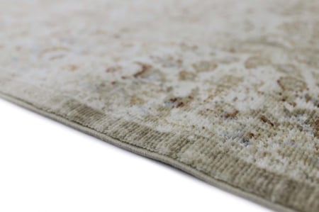 سجاد ايثار - كريم-برتقالي غامق - نقشة فاخرة