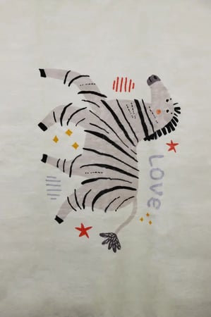 سجاد ميرال للأطفال - تصميم الزيبرا لغرف الأطفال