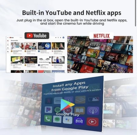 Carlinkit android 13 plus/قطعة تحويل شاشة الوكالة إلى شاشة اندرويد سمارت